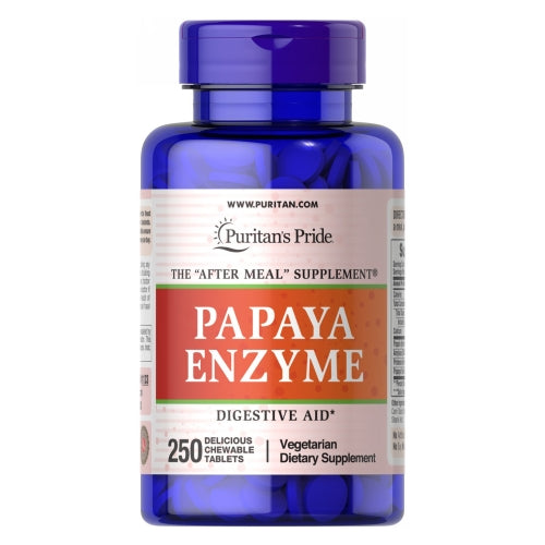 Papaya Enzyme 250 Chewables by Puritan's Pride