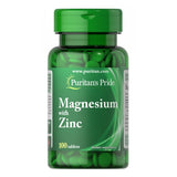 Magnesium with Zinc 100 Tablets by Puritan's Pride