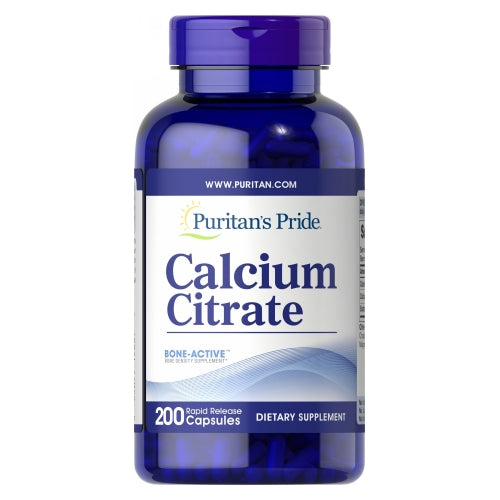 Calcium Citrate 200 Capsules by Puritan's Pride