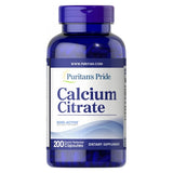 Calcium Citrate 200 Capsules by Puritan's Pride