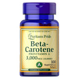 Beta-Carotene 10,000 IU 100 Softgels by Puritan's Pride