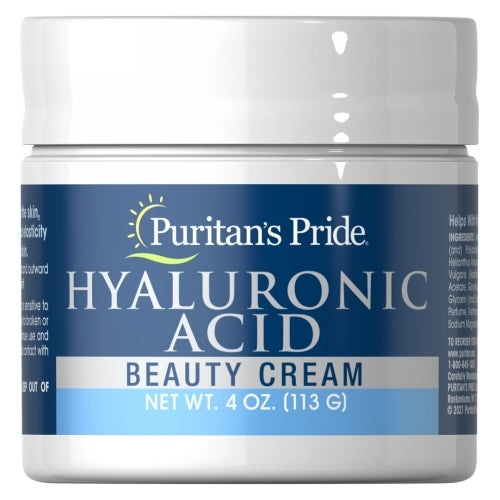 Hyaluronic Acid Beauty Cream 4 Oz by Puritan's Pride