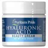 Hyaluronic Acid Beauty Cream 4 Oz by Puritan's Pride