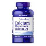 Calcium Magnesium with Vitamin D 240 Caplets by Puritan's Pride