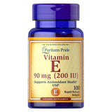 Vitamin E-200 IU 100 Softgels by Puritan's Pride
