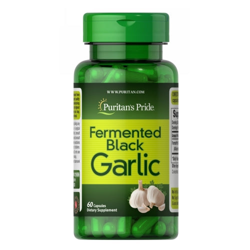 Fermented Black Garlic 60 Capsules by Puritan's Pride