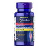 Triple Strength Joint Soother Glucosamine Boswellia + Vitamin D 60 Tablets by Puritan's Pride