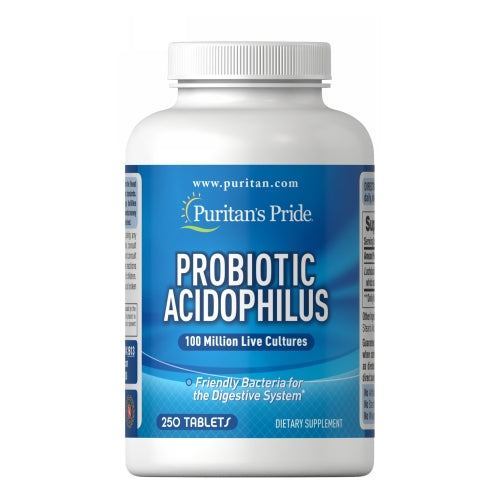 Probiotic Acidophilus 250 Tablets by Puritan's Pride