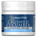 Crushed Cucumber Cleansing Cream 4 Oz by Puritan's Pride