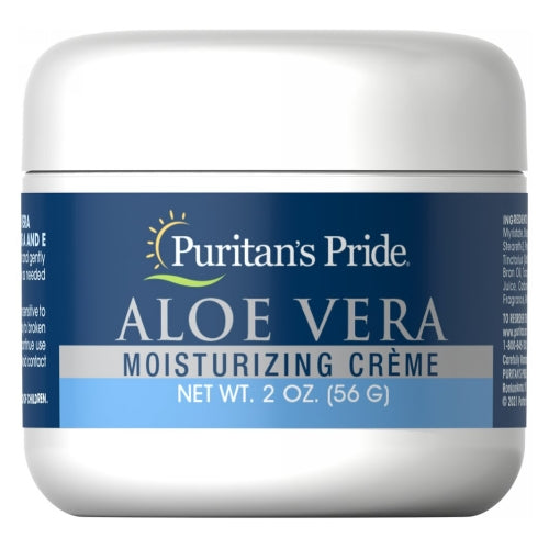 Aloe Vera Moisturizing Creme 2 Oz by Puritan's Pride