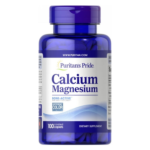 Calcium Magnesium 100 Caplets by Puritan's Pride