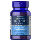 Hair, Skin & Nails One Per Day Formula 30 Softgels by Puritan's Pride