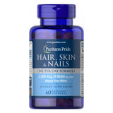 Hair, Skin & Nails One Per Day Formula 60 Softgels by Puritan's Pride