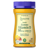 Vitamin D3 2000 IU (per serving) Gummies 60 Gummies by Puritan's Pride