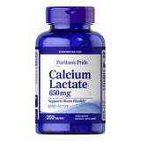 Calcium Lactate 200 Tablets by Puritan's Pride
