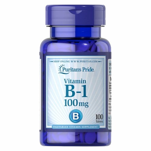 Vitamin B-1 100 mg 100 Tablets by Puritan's Pride