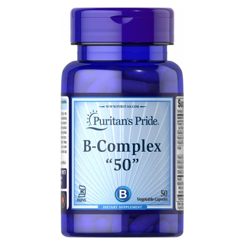 Vitamin B-50 Complex 50 mg 50 Capsules by Puritan's Pride