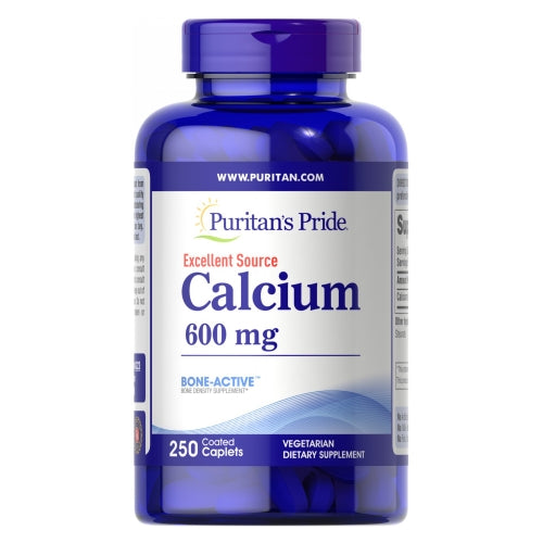 Calcium 250 Coated Caplets by Puritan's Pride