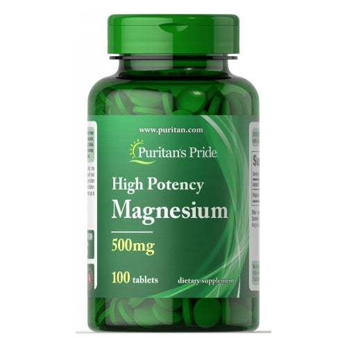 Magnesium 100 Tablets by Puritan's Pride