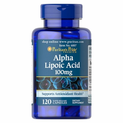 Alpha Lipoic Acid 120 Capsules by Puritan's Pride