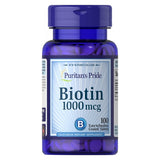Biotin 100 Tablets by Puritan's Pride