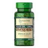 Natural Flax Oil 200 Rapid Release Softgels by Puritan's Pride