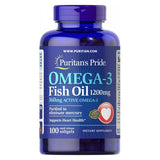 Omega-3 Fish Oil 100 Softgels by Puritan's Pride