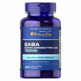 GABA (Gamma Aminobutyric Acid) 90 Capsules by Puritan's Pride