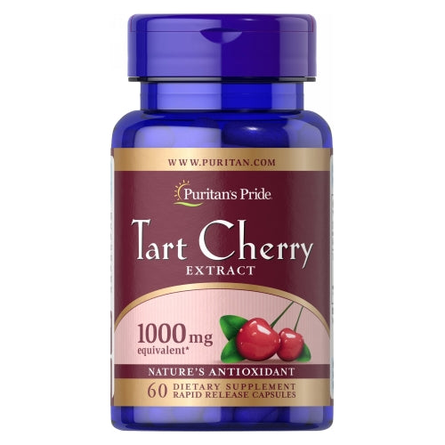 Tart Cherry Extract 60 Rapid Release Capsules by Puritan's Pride