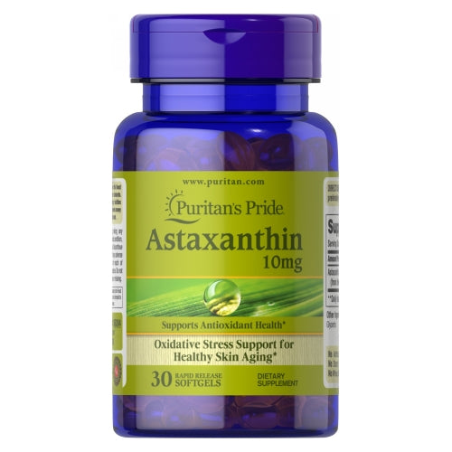Natural Astaxanthin 30 Softgels by Puritan's Pride