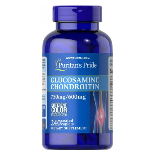 Glucosamine Chondroitin 240 Caplets by Puritan's Pride