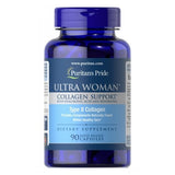 Ultra Woman Collagen Support  with Hyaluronic Acid 90 Rapid Release Capsules by Puritan's Pride