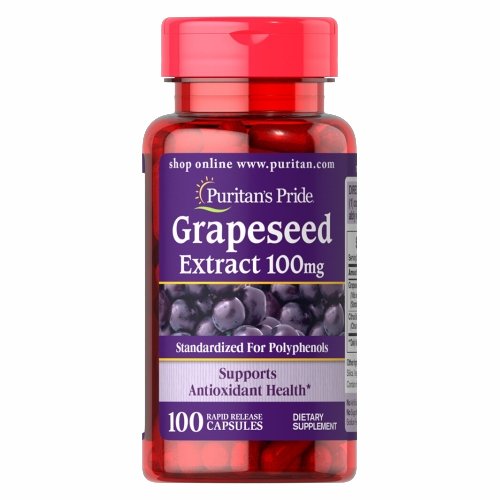 Grapeseed Extract 100 Capsules by Puritan's Pride