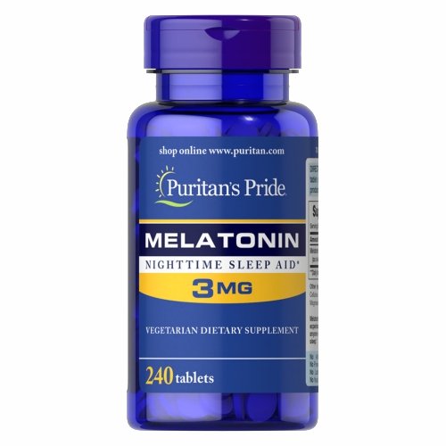 Melatonin 240 Tablets by Puritan's Pride