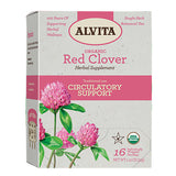 Red Clover Flower Herbal Tea Supplement 16 Bags by Alvita Teas