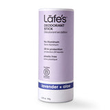 Lafes Natural Body Care, Lafe's Plastic-Free Stick Lavender + Aloe, 2.25 Oz