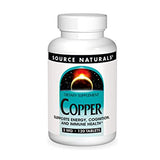 Copper 120 Tabs by Source Naturals