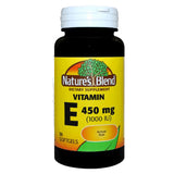 Vitamin E 50 Softgels by Nature's Blend