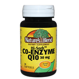 Coenzyme Q10 "Hisorbä" Crystal Free 30 Softgels by Nature's Blend