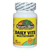 Daily Vite 100% Daily Value 100 Tabs by Nature's Blend