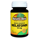 Melatonin Quick Dissolve Cherry Flavor 60 Tabs by Nature's Blend