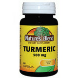 Turmeric With Black Pepper 60 Caps by Nature's Blend