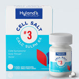 Hylands, Cell Salt #3 Calc Sulph 6x, 100 Tabs