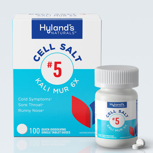 Cell Salt #5 Kali Mur 100 Tabs by Hylands