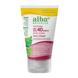 Very Emollient Facial Sunscreen Lotion SPF 40 113 Grams by Alba Botanica