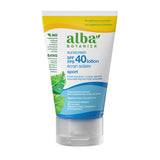 Very Emollient Sunscreen Sport Lotion SPF 40 113 Grams by Alba Botanica