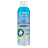 Very Emollient Sport Continuous Spray Sunscreen SPF 50+ Ultra Fragrance Free 177 Ml by Alba Botanica