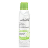 Jason Natural Products, Dry Spray Deod Fresh Cucumber, 113 Ml