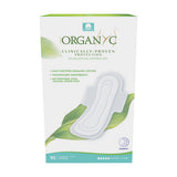 Pads Ultra Thin with Wings Extra Long Extra Flow Overnight 10 Count by Organyc