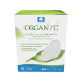 Organyc, Sanitary Pads Moderate Flow 100% Cotton, 10 Count